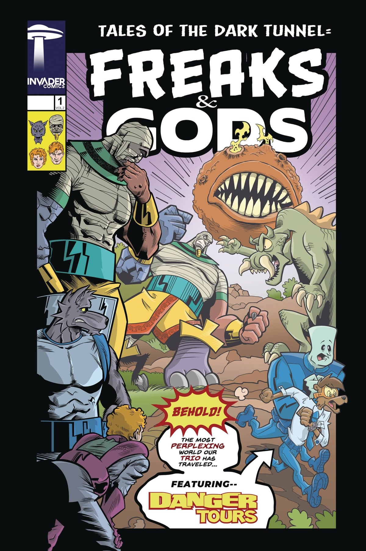 INVADER COMICS Graphic Novel Freaks & Gods Vol 01 9781636259666 JAN221487