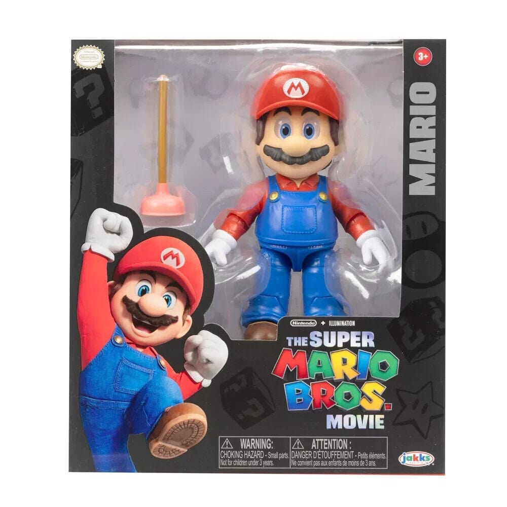 Jakks Pacific Toys > Action Figures > Video Games Jakks Pacific: Nintendo - Mario (Super Mario Bros. Movie) 192995417168 DEC228832