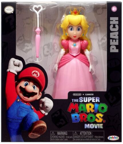 Jakks Pacific Toys > Action Figures > Video Games Jakks Pacific: Nintendo - Peach (Super Mario Bros. Movie) 192995417182 DEC228832
