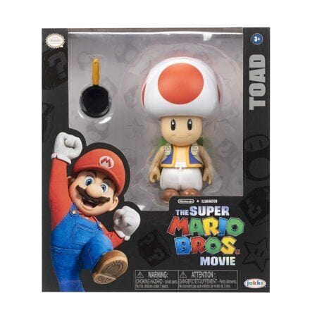 Jakks Pacific Toys > Action Figures > Video Games Jakks Pacific: Nintendo - Toad (Super Mario Bros. Movie) 192995417199 DEC228832