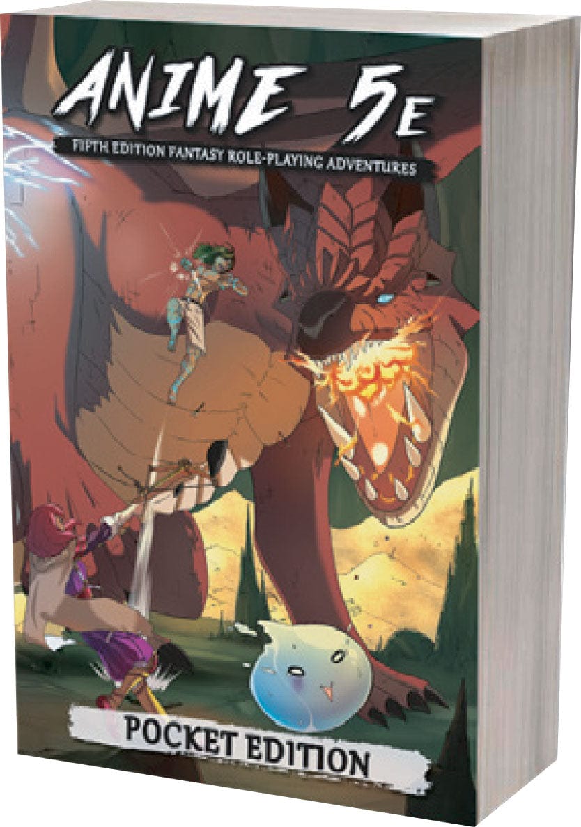 Japanime Games Tabletop Games > Role-Playing Games Anime 5E: Core Rulebook - Pocket Edition 9781989695135 JPG 816