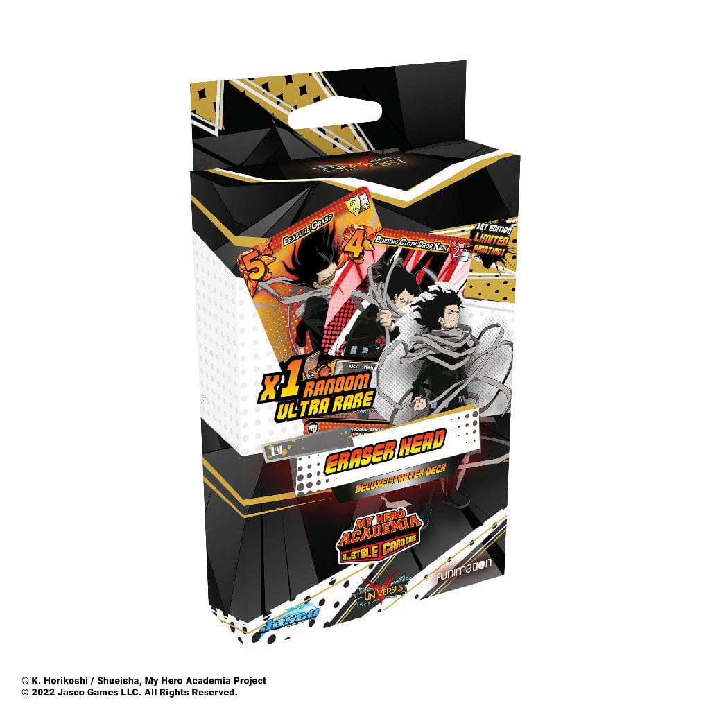 Jasco Games Trading Card Games My Hero Academia TCG: Starter Deck - Eraser Head 850034738123 JASUVS03N