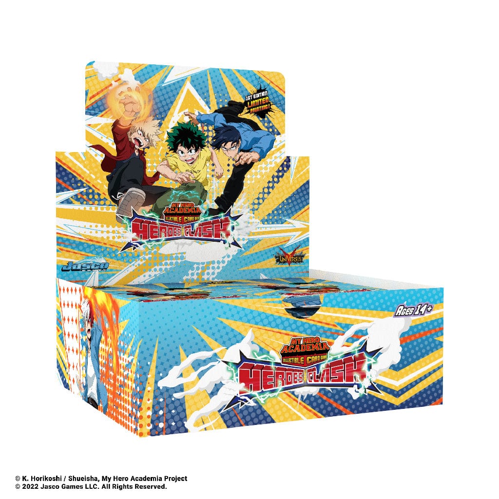 Jasco Games Trading Card Games My Hero Academia TCG: Heroes Clash - Booster Pack 850034738079 JASUVS03A
