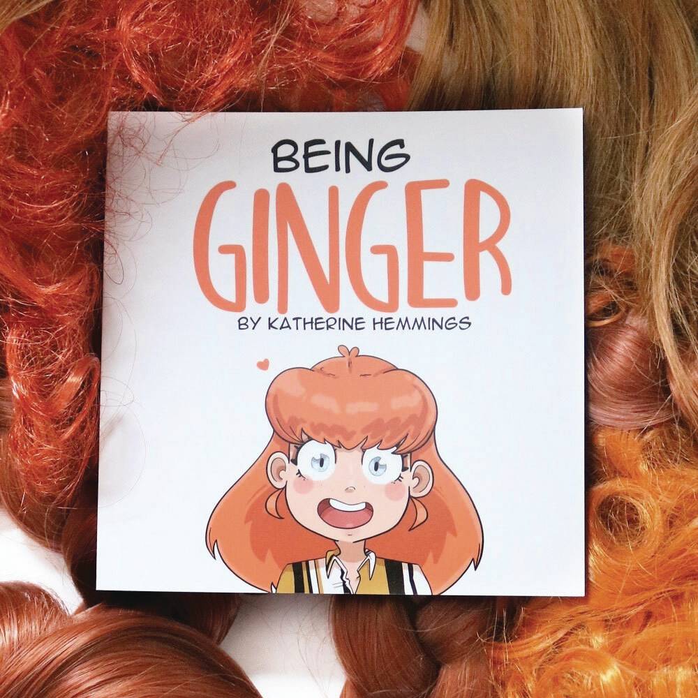 KATHERINE HEMMINGS Graphic Novel Being Ginger Sc 9781789724585 FEB211383