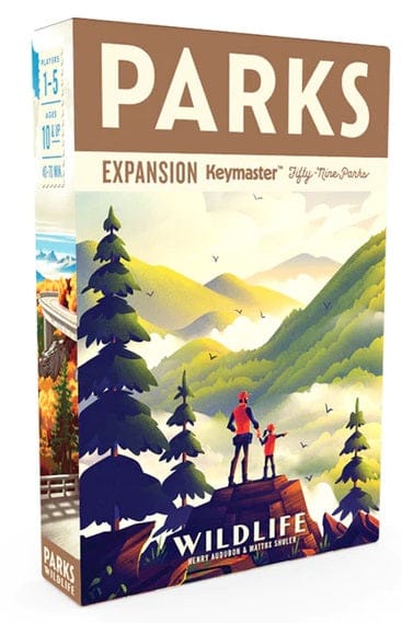 Keymaster Games Board Games > Large Box Games > Expansions Parks: Wildlife Expansion 850003498232 KYM 05X02