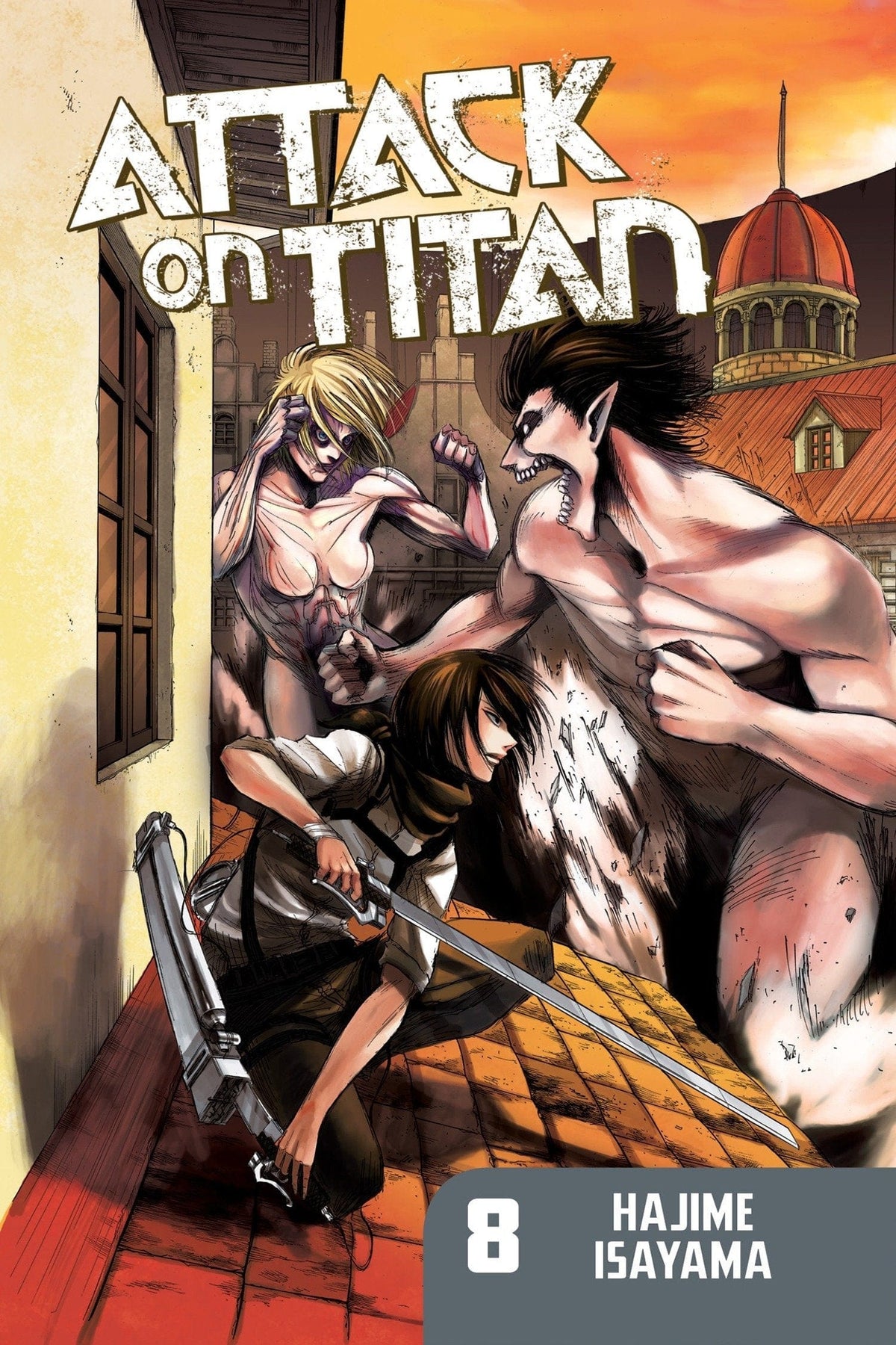 KODANSHA COMICS Manga Attack On Titan GN Vol 08 9781612625478 STK623853