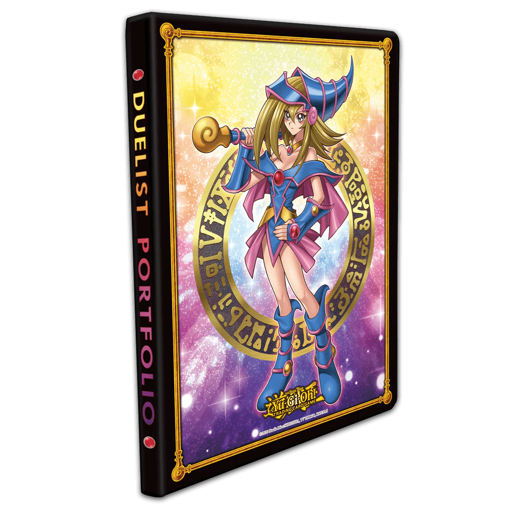 Konami Game Supplies > Card Binders Yu-Gi-Oh! TCG: Dark Magician Girl 9-Pocket Duelist Portfolio 083717859147 KON 85914