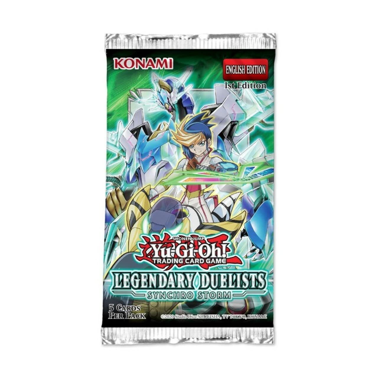 Yugioh Legendary Duelist Synchro Storm Booster factory Box