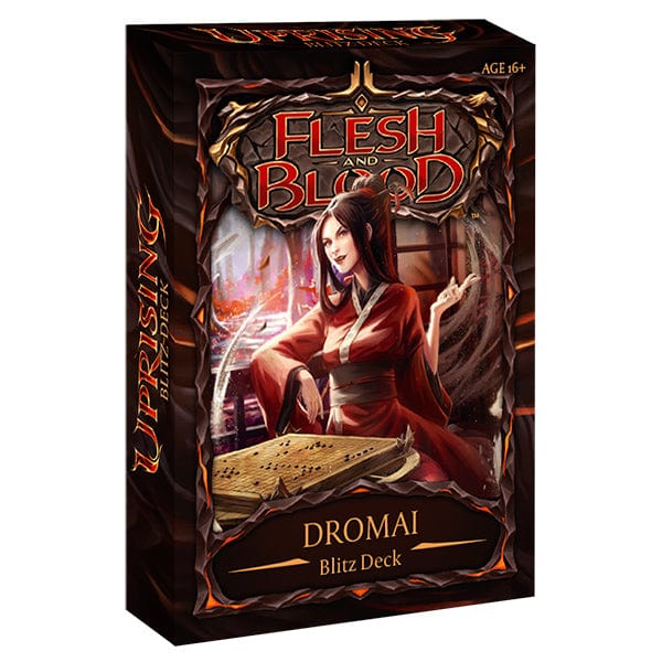 Legend Story Studios Trading Card Games Flesh and Blood TCG: Uprising - Blitz Deck, Dromai 9421905459891 FAB2204