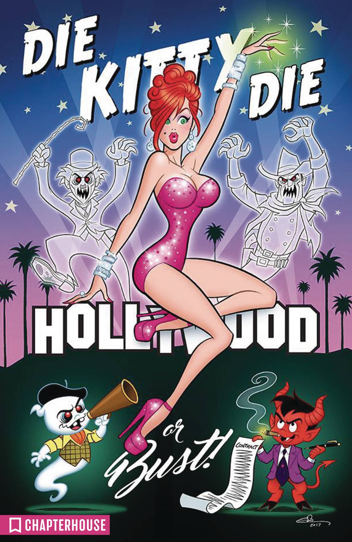LEV GLEASON - NEW FRIDAY Graphic Novel Die Kitty Die Hollywood Or Bust HC 9781988247267 AUG171439