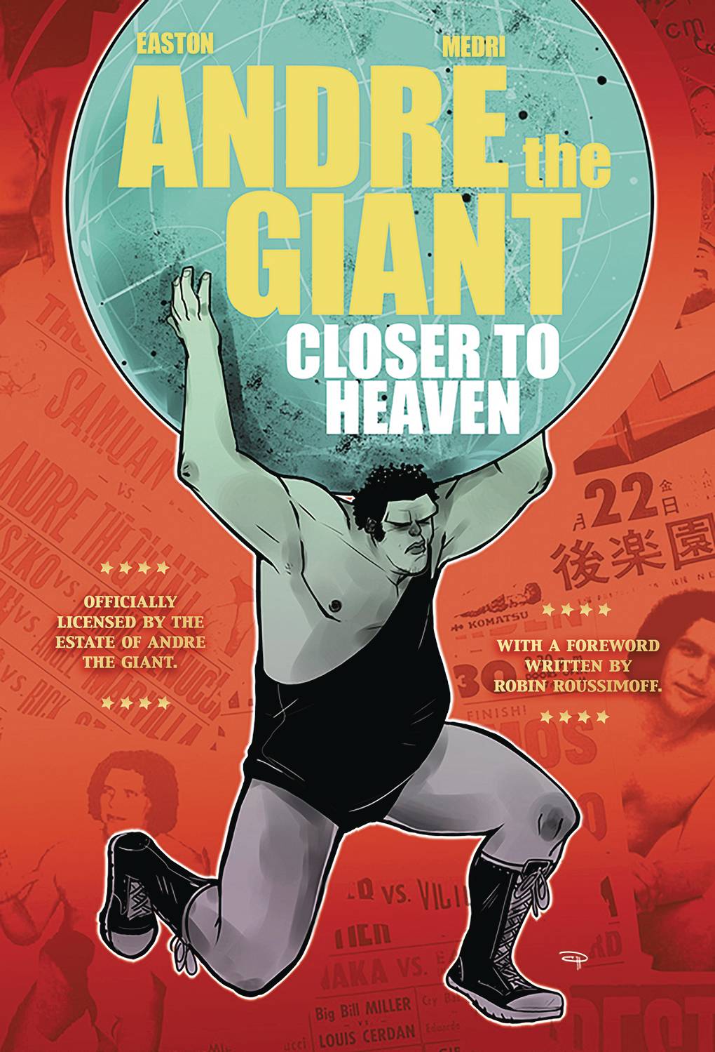 LION FORGE Graphic Novel Andre The Giant GN Closer To Heaven (MR) 9781941302149 APR161787