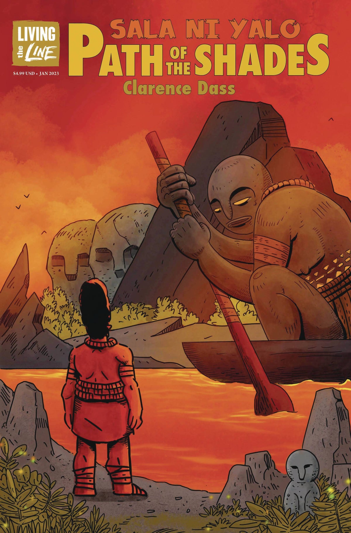 LIVING THE LINE Comic Books PATH OF SHADES (NEW PTG) #1 37321724 APR231675