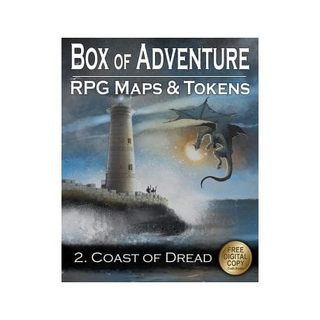Loke Battle Mats Game Supplies > Playmats Box of Adventure: Coast of Dread 5060703680393 68039