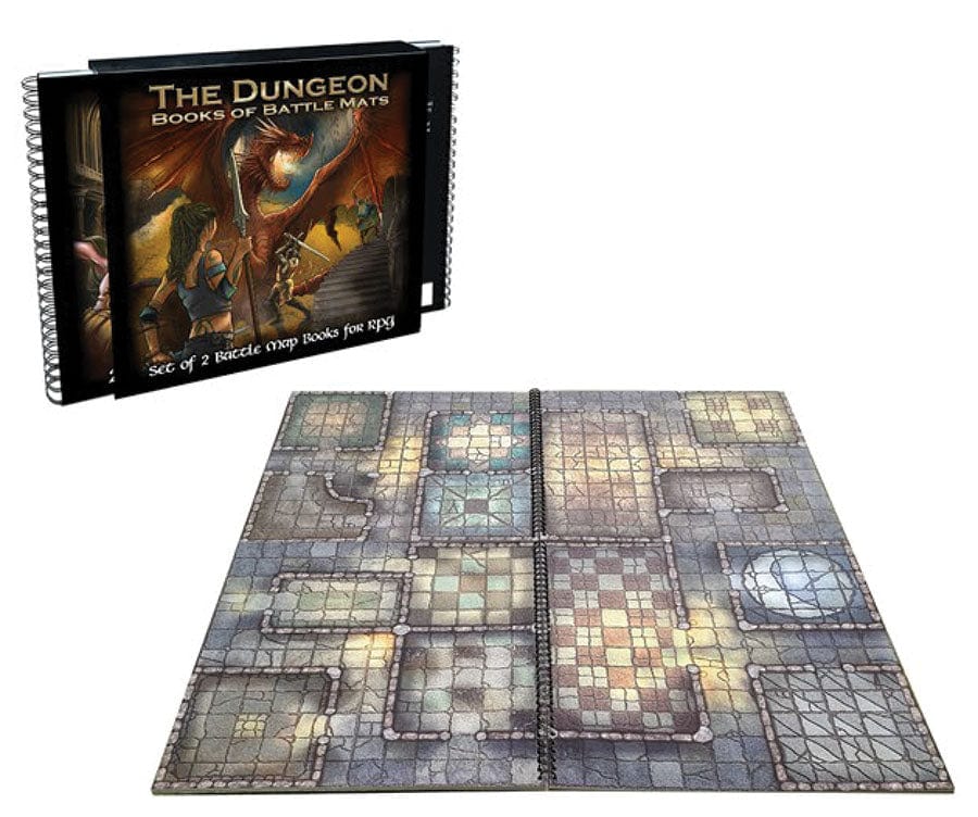 Loke Battle Mats Tabletop Games > Role-Playing Games The Dungeon: Book of Battle Mats 5060703680133 LBM 009