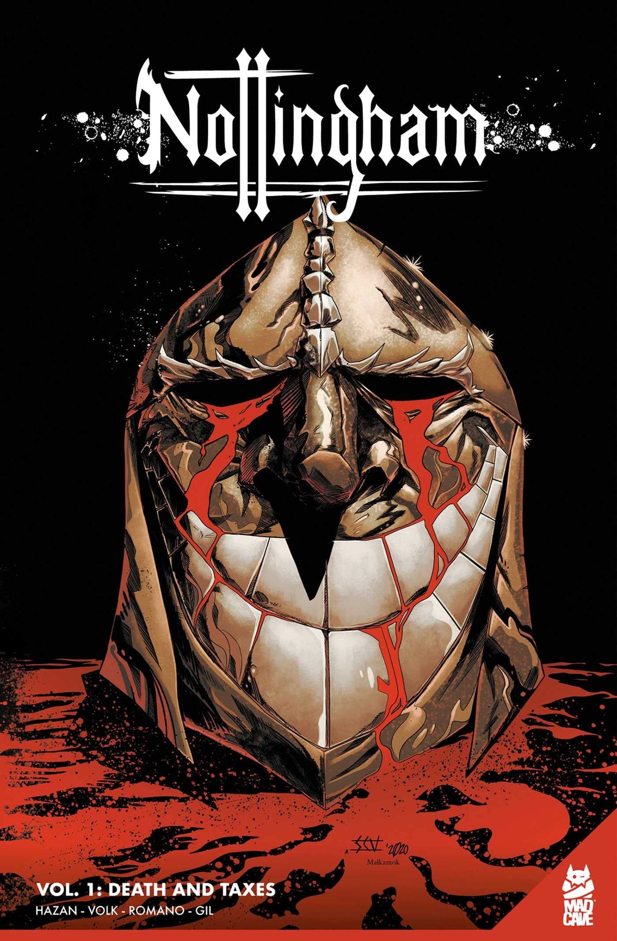 MAD CAVE STUDIOS Graphic Novel Nottingham TP Vol 01 Death And Taxes 9781952303142 JUL211786