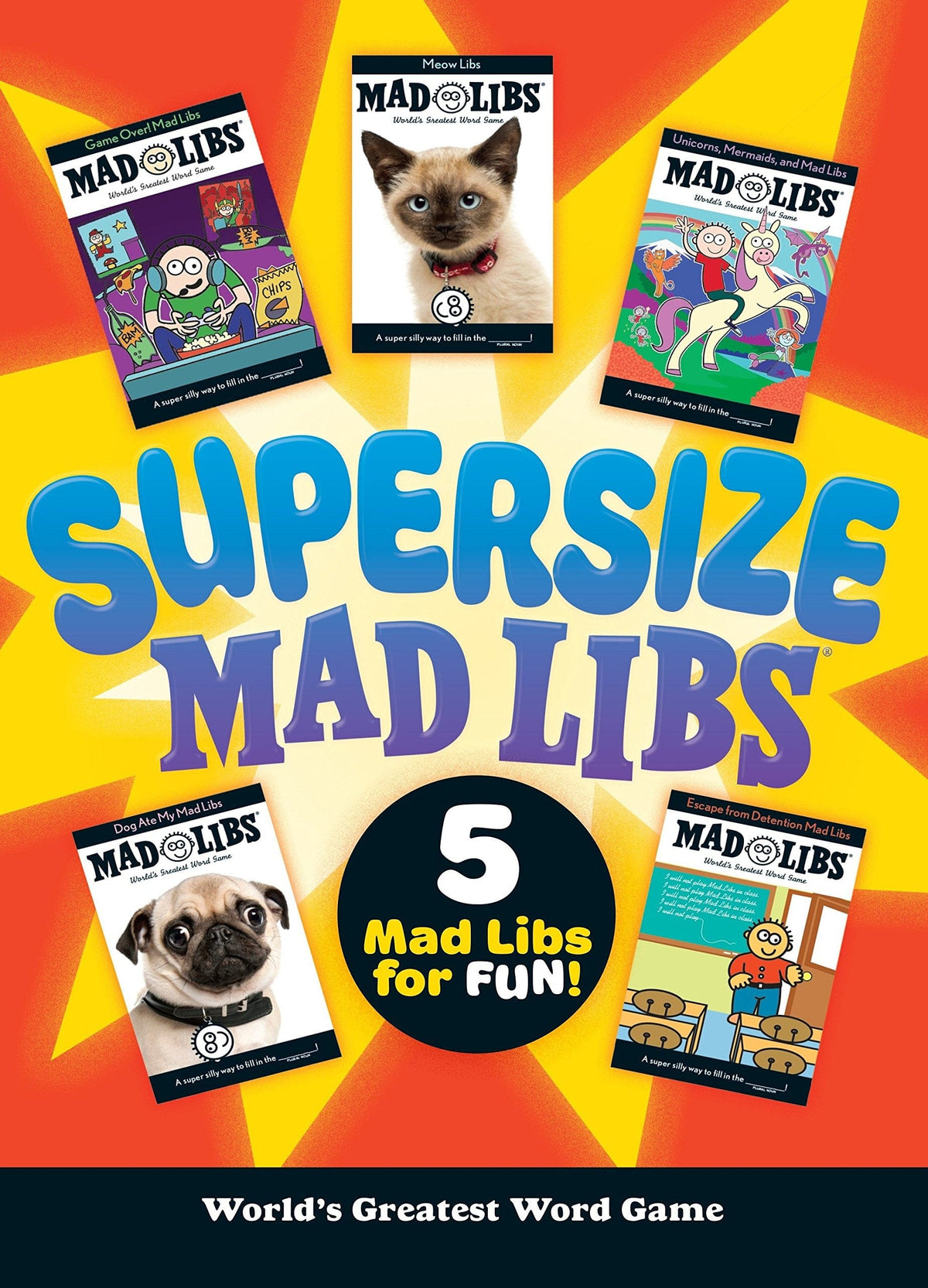 Mad Libs Books > Activity Books Mad Libs: Supersize 9781524785062