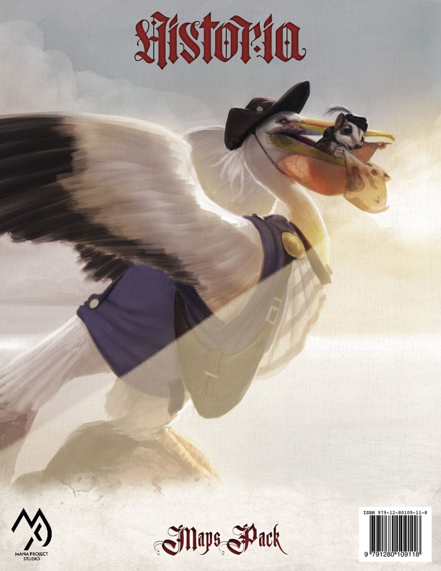 Mana Project Studio Tabletop Games > Role-Playing Games D&D 5E Compatible: Historia - Maps Pack 9791280109118 MPS 10017