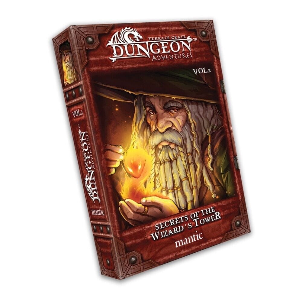 Mantic Entertainment Tabletop Games > Miniature Games TerrainCrate: Dungeon Adventures Vol. 2 - Secrets of the Wizards Tower 5060924981194 MGE MGTC214