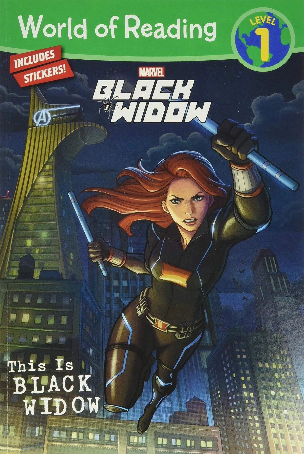 Marvel Books > Kids Marvel: Black Widow - This is Black Widow (World of Reading Level 1) 9781368055598