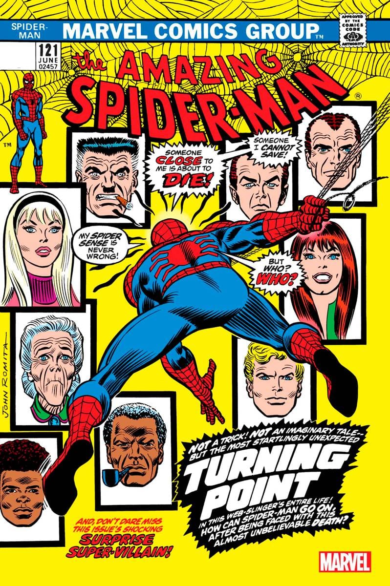 Marvel Comic Books AMAZING SPIDER-MAN #121 FACSIMILE EDITION 75960620628500111 APR230703