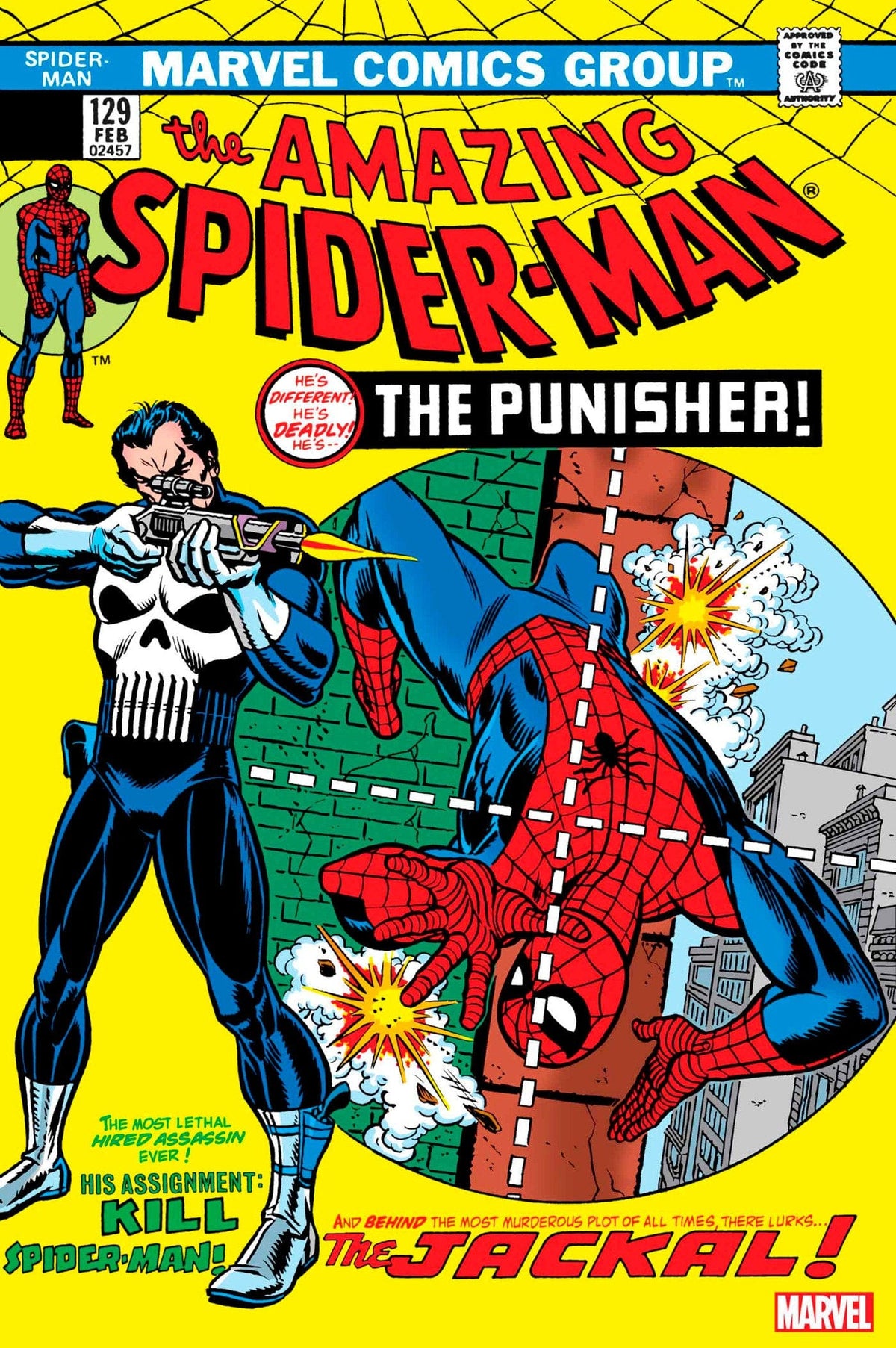Marvel Comic Books AMAZING SPIDER-MAN #129 FACSIMILE EDITION 75960620545500111 DEC220767