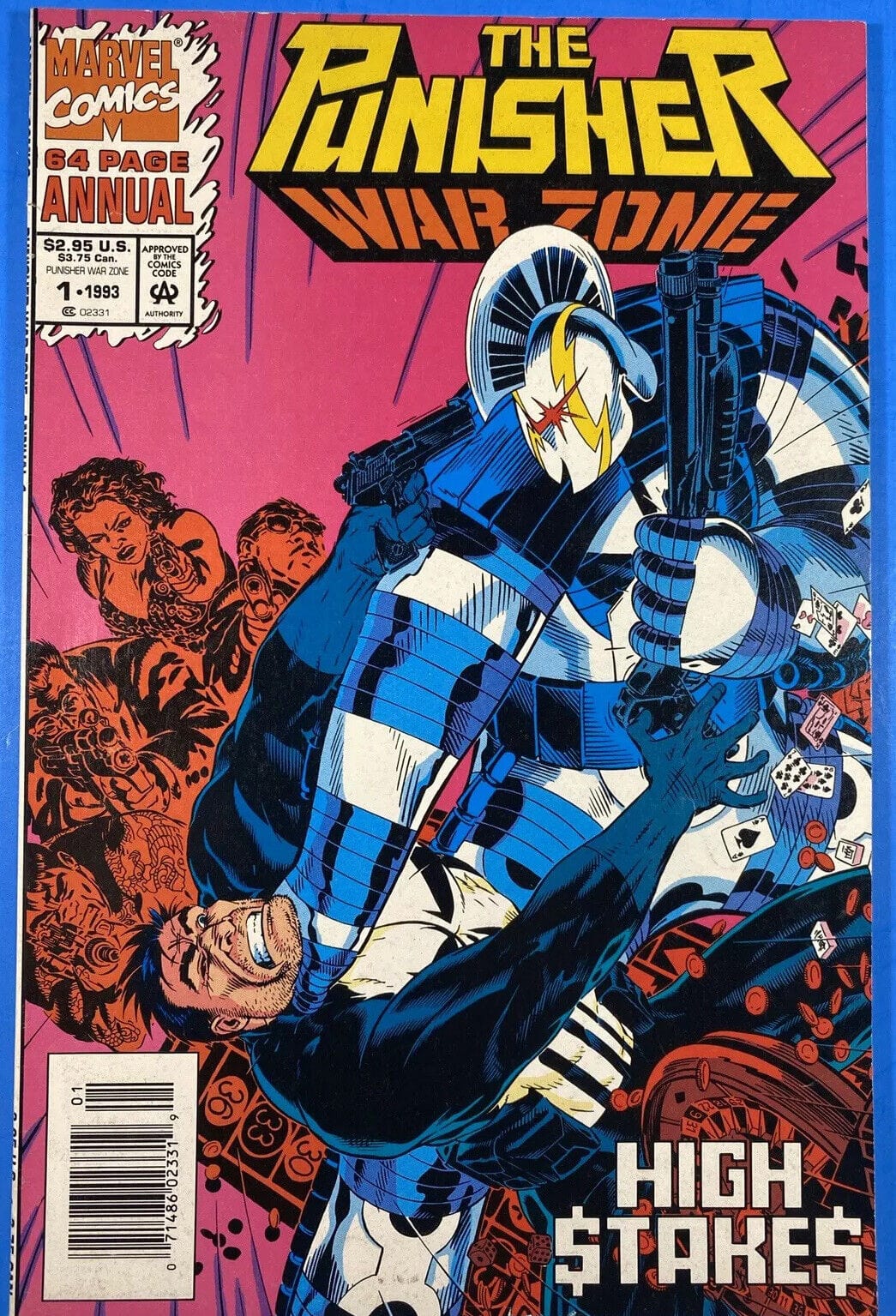 Marvel Comic Books > Back Issues Punisher War Zone Annual #1 34101500