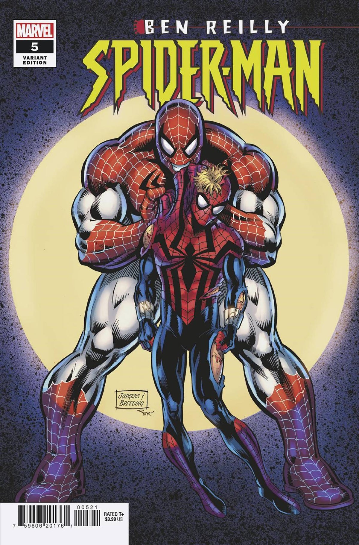 Marvel Comic Books BEN REILLY SPIDER-MAN #5 (OF 5) JURGENS VAR 75960620176100521 MAR220962