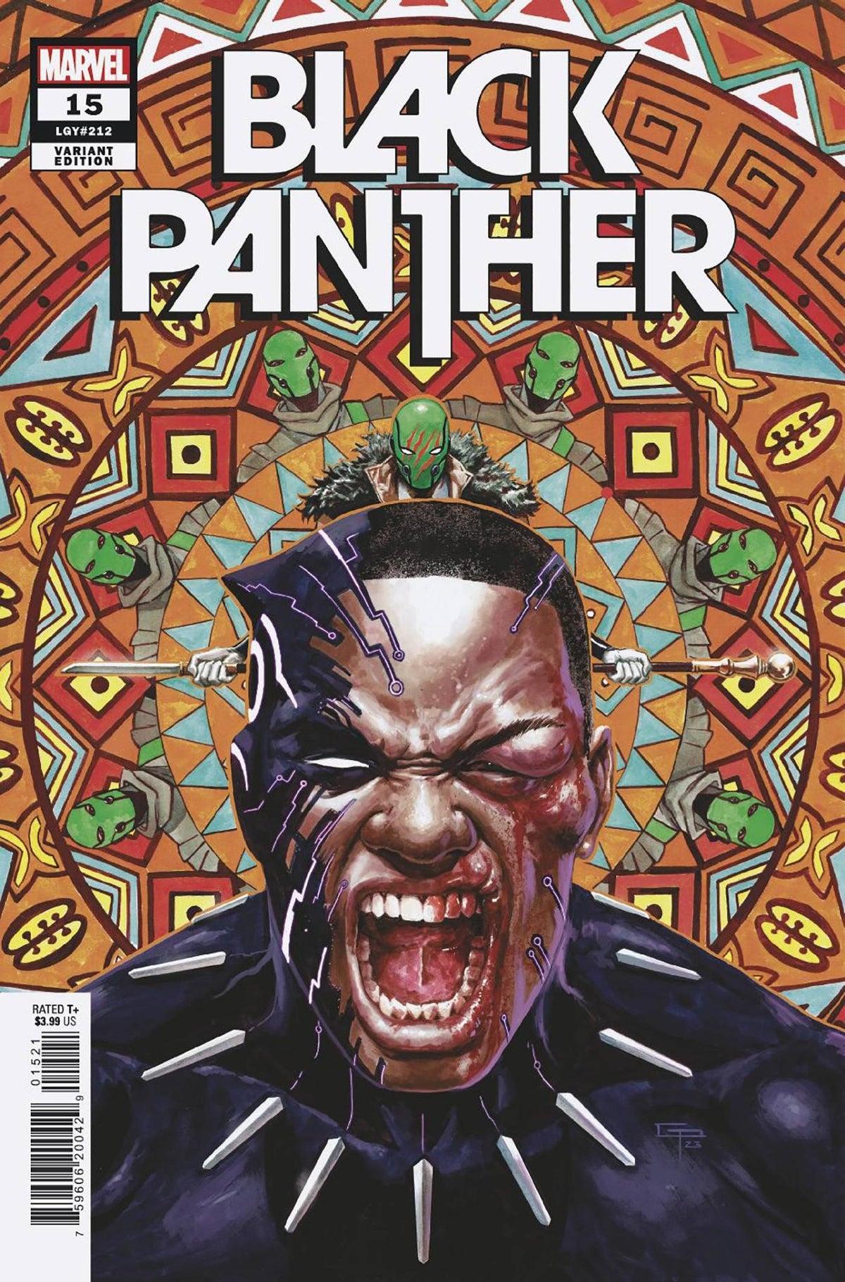 Marvel Comic Books BLACK PANTHER #15 PERALTA VAR 75960620042901521 JAN230938