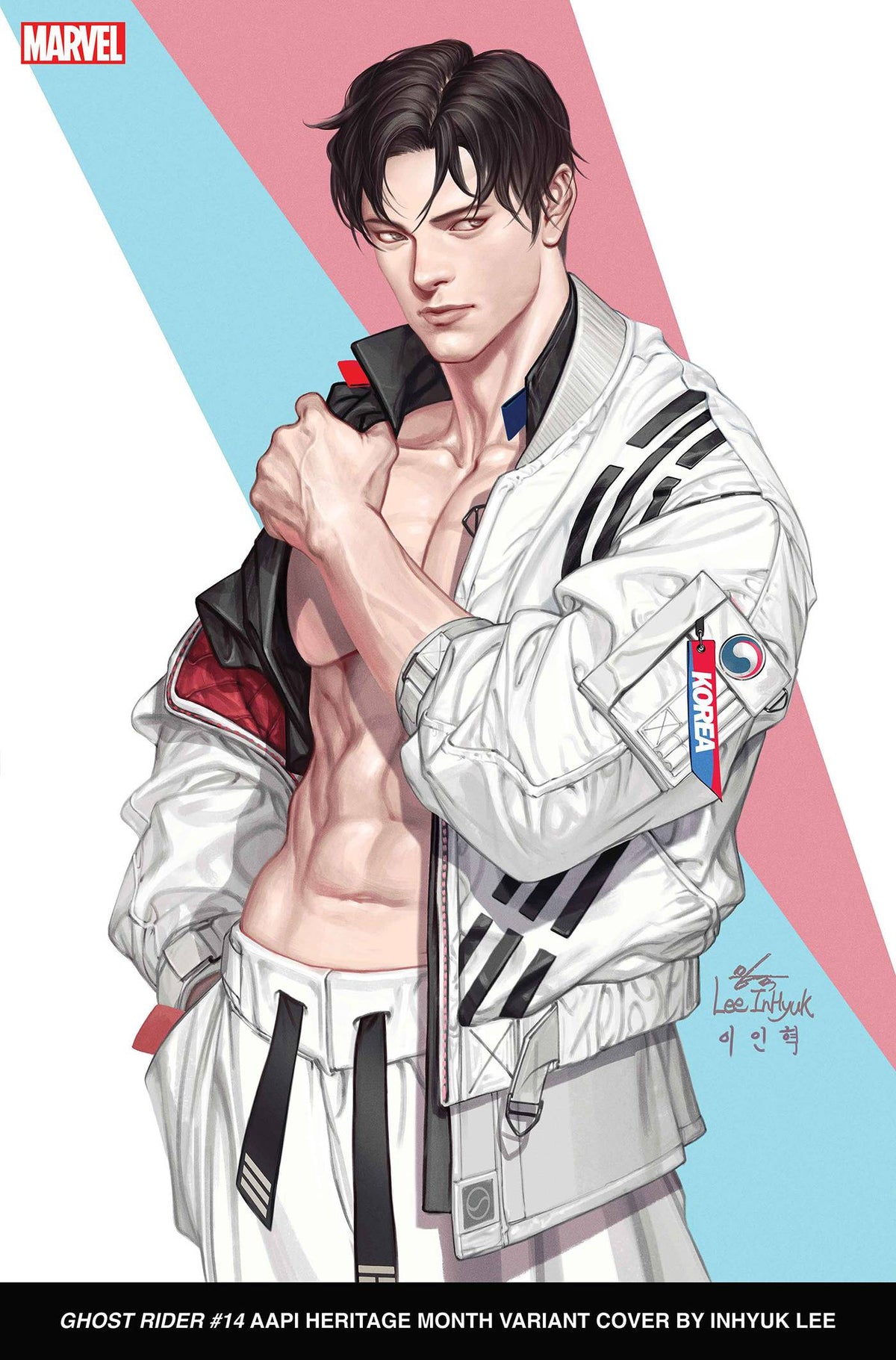 Marvel Comic Books GHOST RIDER #14 LEE TAEGUKGI AAPI HERITAGE MONTH VAR 75960609979501421 MAR230858