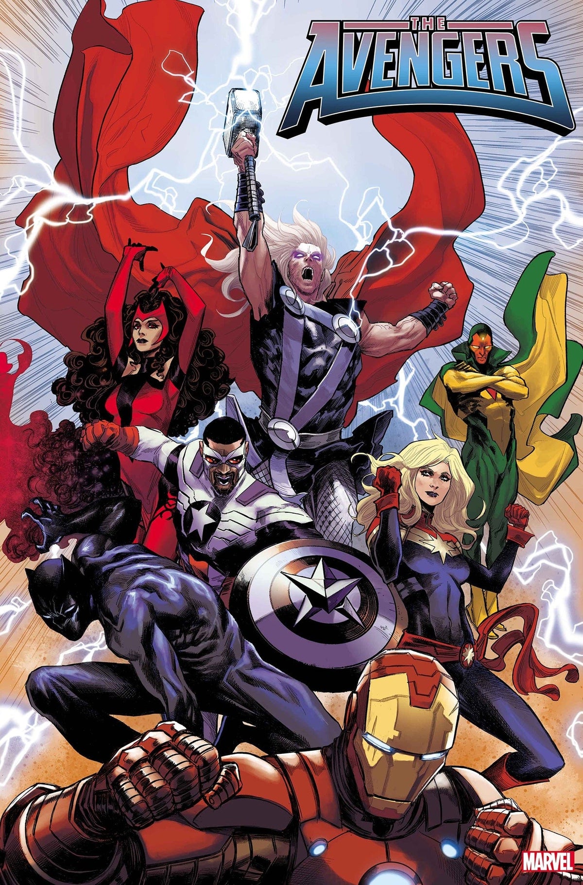 Marvel Comic Books > Incentives AVENGERS #1 1:25 INCV CHECCHETTO VAR 75960620426700131 MAR230602