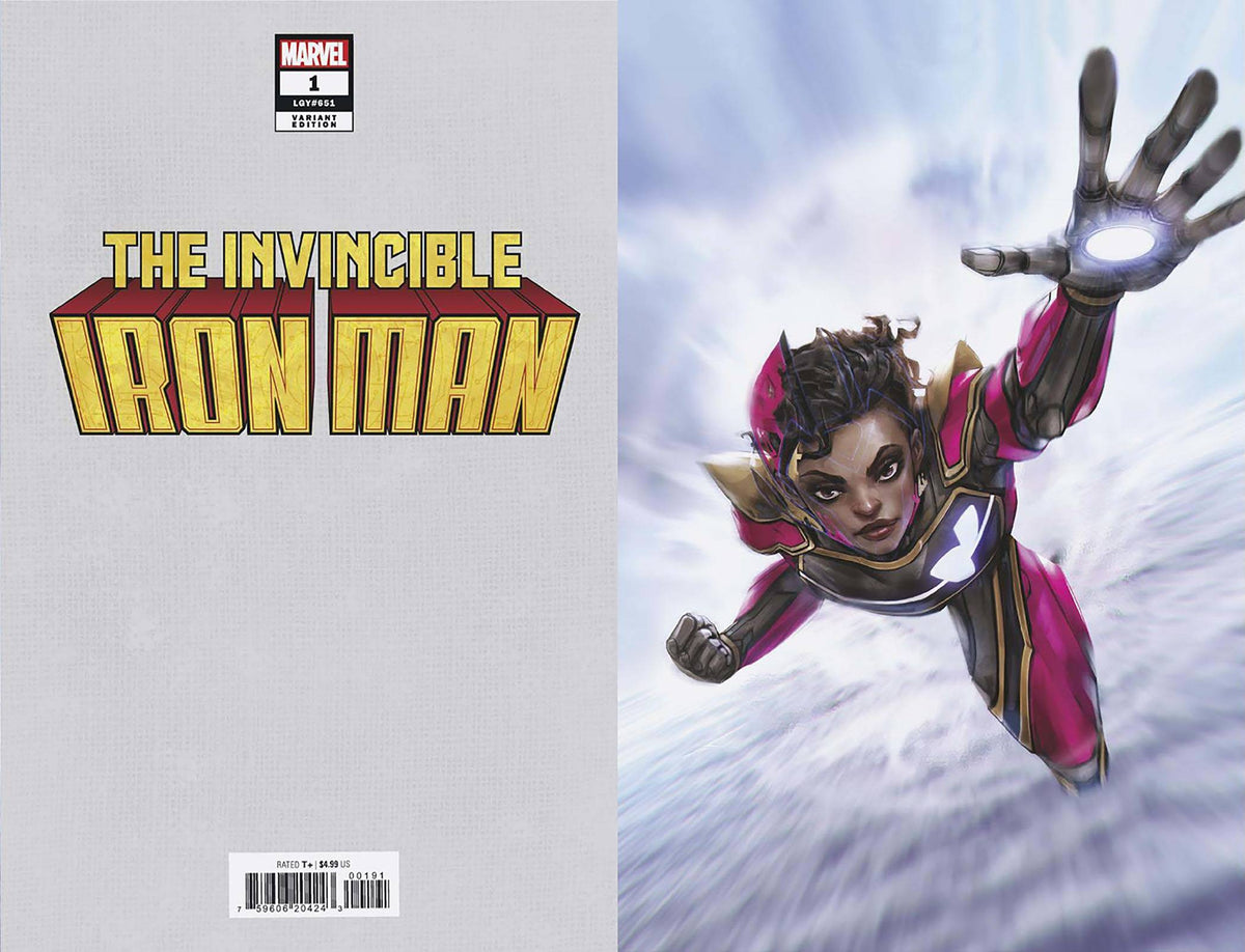 Marvel Comic Books > Incentives INVINCIBLE IRON MAN #1 1:100 TAO VIRGIN VAR 75960620424300191 OCT220797