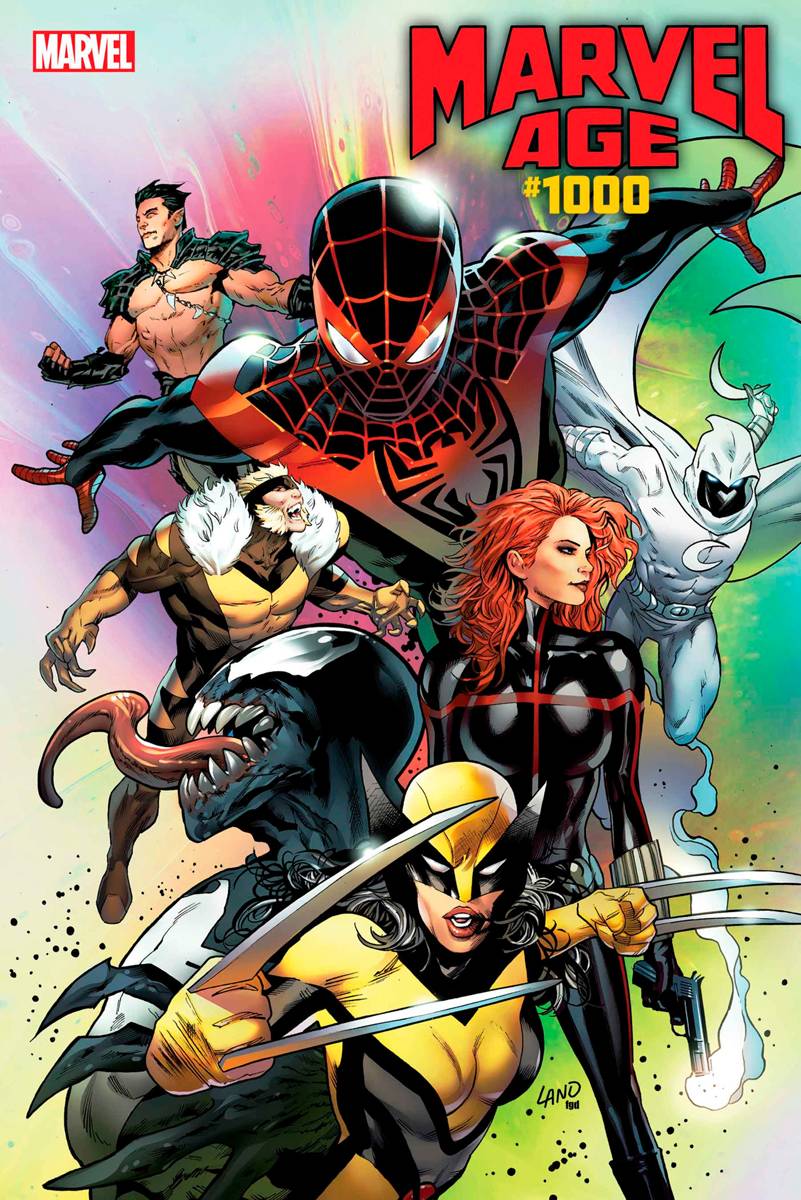 Marvel Comic Books > Incentives MARVEL AGE #1000 1:50 INCV VAR INCV GREG LAND VAR 75960620576900118 MAY230685