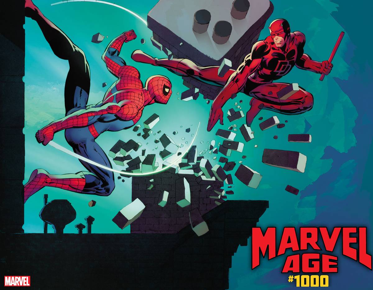 Marvel Comic Books > Incentives MARVEL AGE #1000 1:50 INCV VAR INCV MILLER WRPAD HIDDEN GEM VAR 75960620576900116 MAY230689