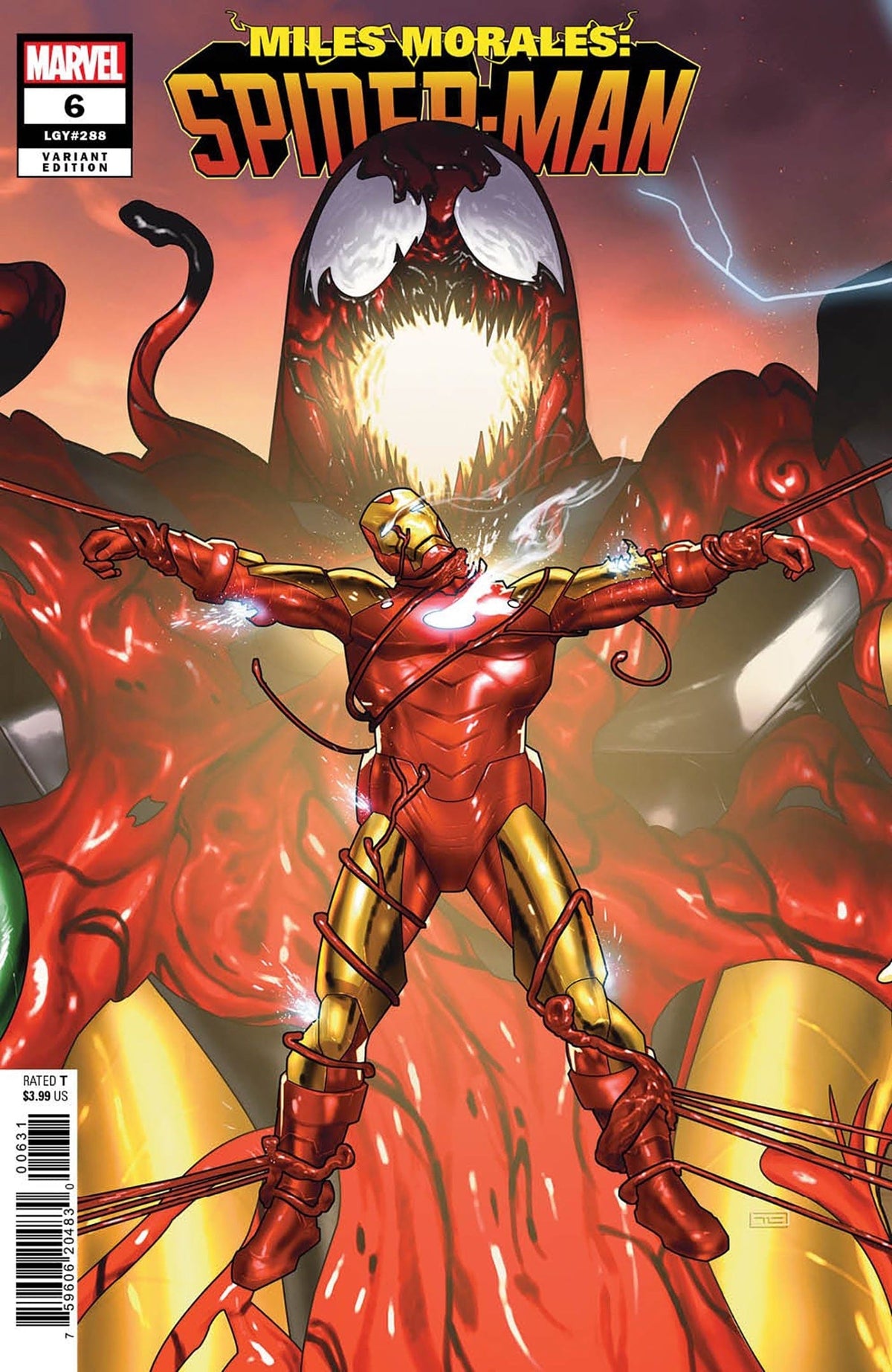 Marvel Comic Books MILES MORALES SPIDER-MAN #6 TAURIN CLARKE CONNECTING VAR 75960620483000631 MAR230662