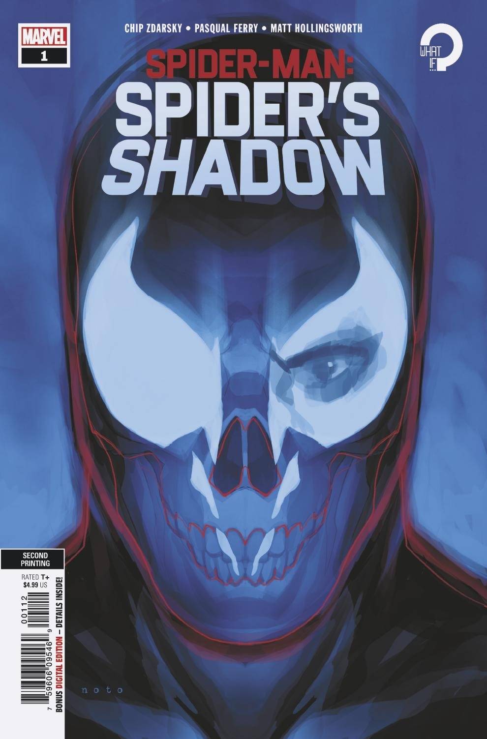 Marvel Comic Books SPIDER-MAN SPIDERS SHADOW #1 (OF 5) 2ND PTG VAR 75960609546900112 MAR218505