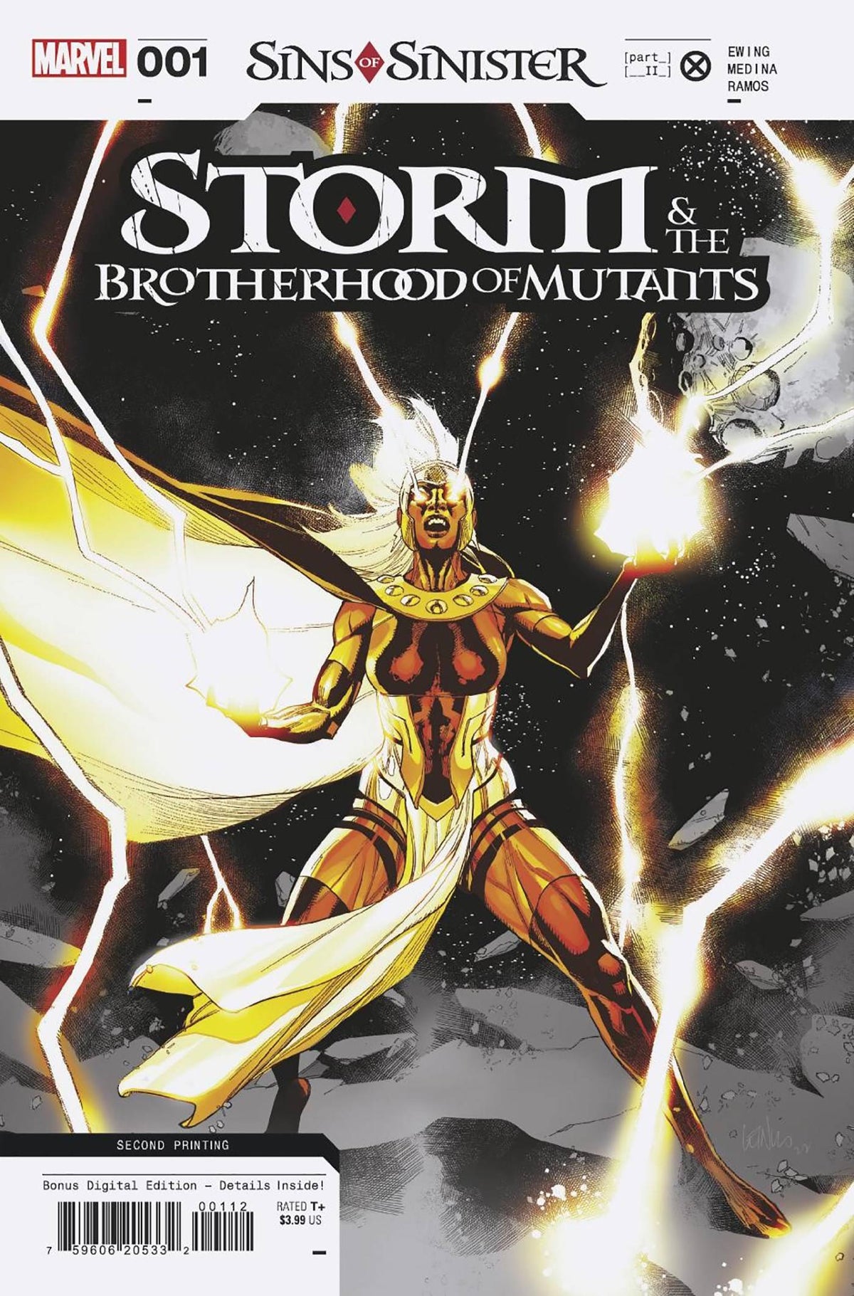Marvel Comic Books STORM AND BROTHERHOOD MUTANTS #1 2ND PTG LEINIL YU VAR 75960620533200112 DEC229259
