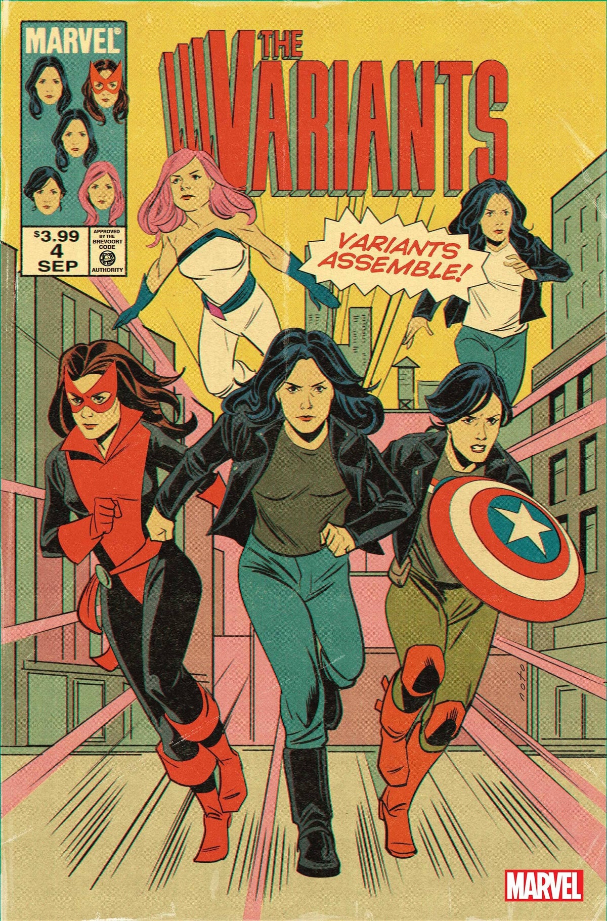 Marvel Comic Books VARIANTS #4 (OF 5) 75960620367300411 JUL220870