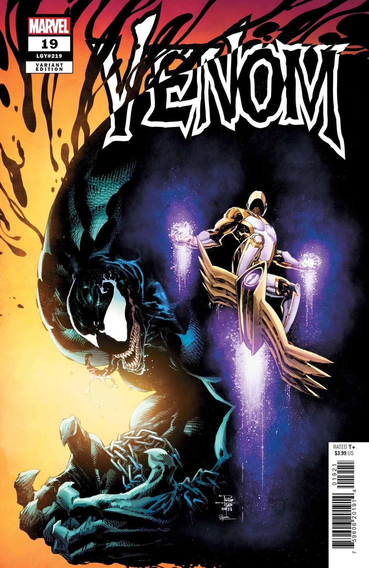 Marvel Comic Books VENOM #19 PHILIP TAN VAR 75960620191401921 MAR230759