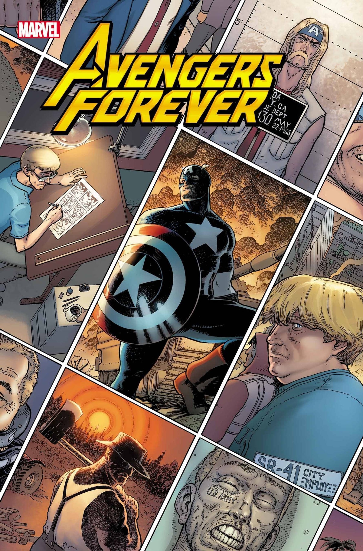 Marvel Comic Books AVENGERS FOREVER #7 75960620192100711 APR220956