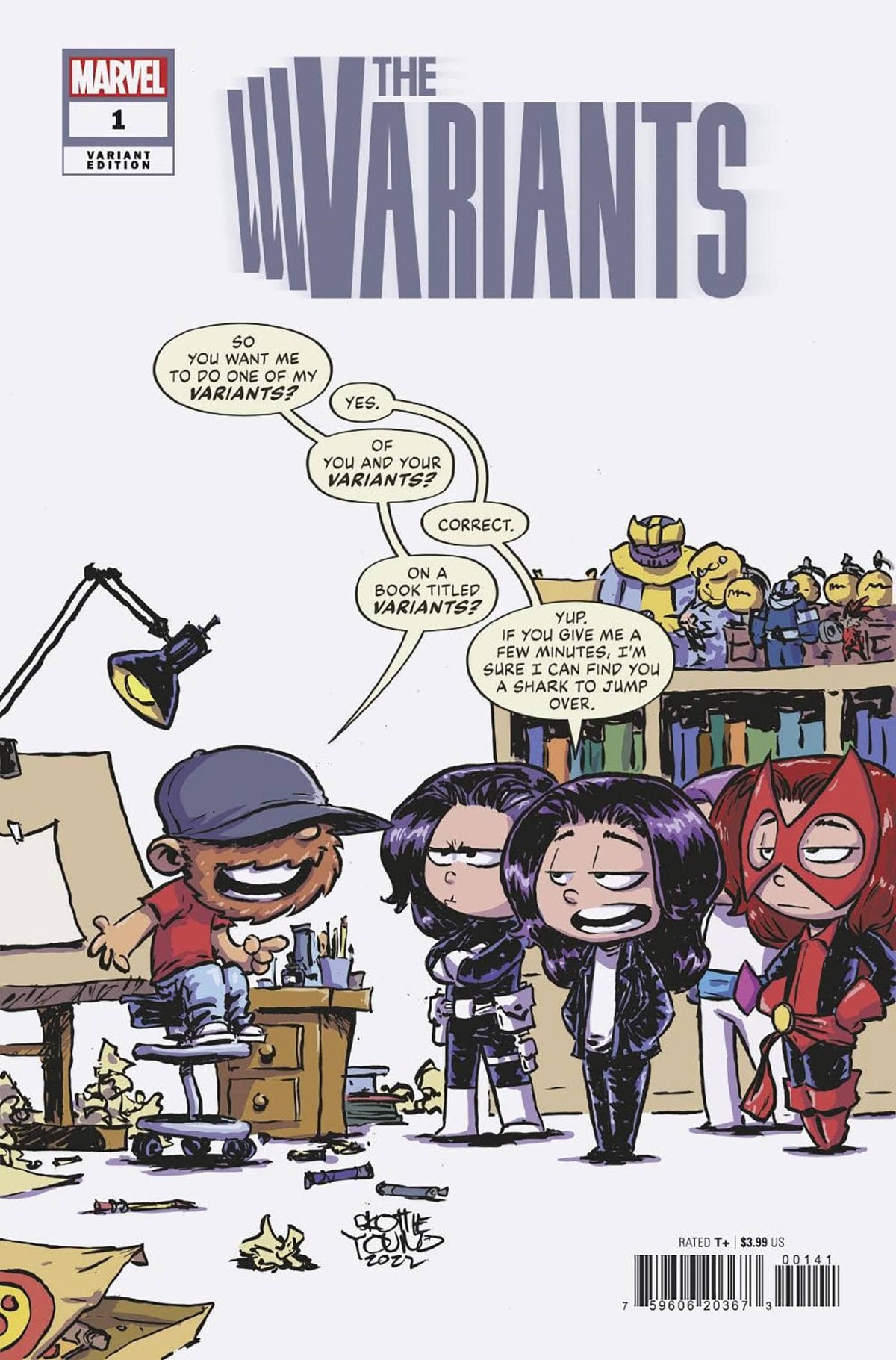 Marvel Comic Books VARIANTS #1 (OF 5) YOUNG VAR 75960620367300141 APR220843