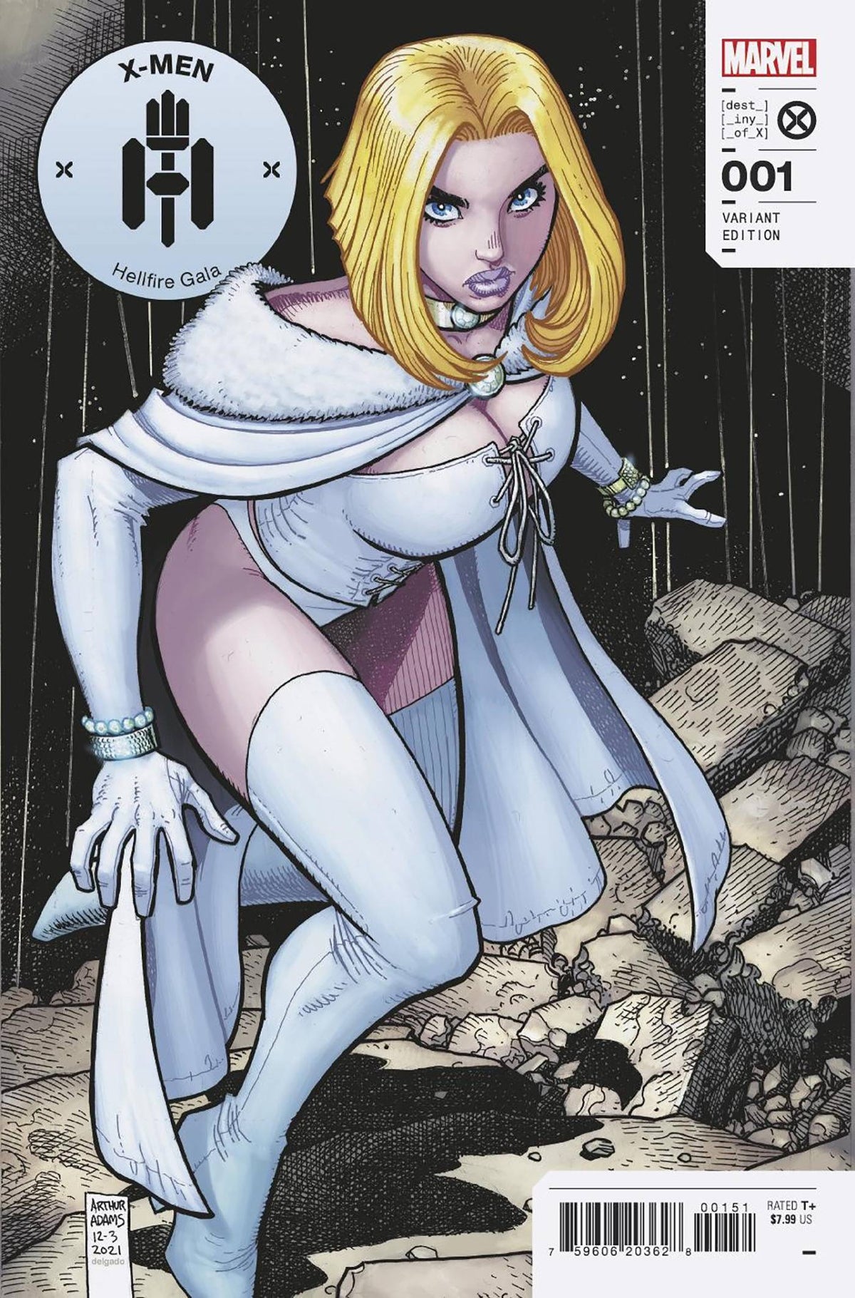Marvel Comic Books > Incentives X-MEN HELLFIRE GALA #1 1:25 INCV ART ADAMS VAR 75960620362800151 APR220773
