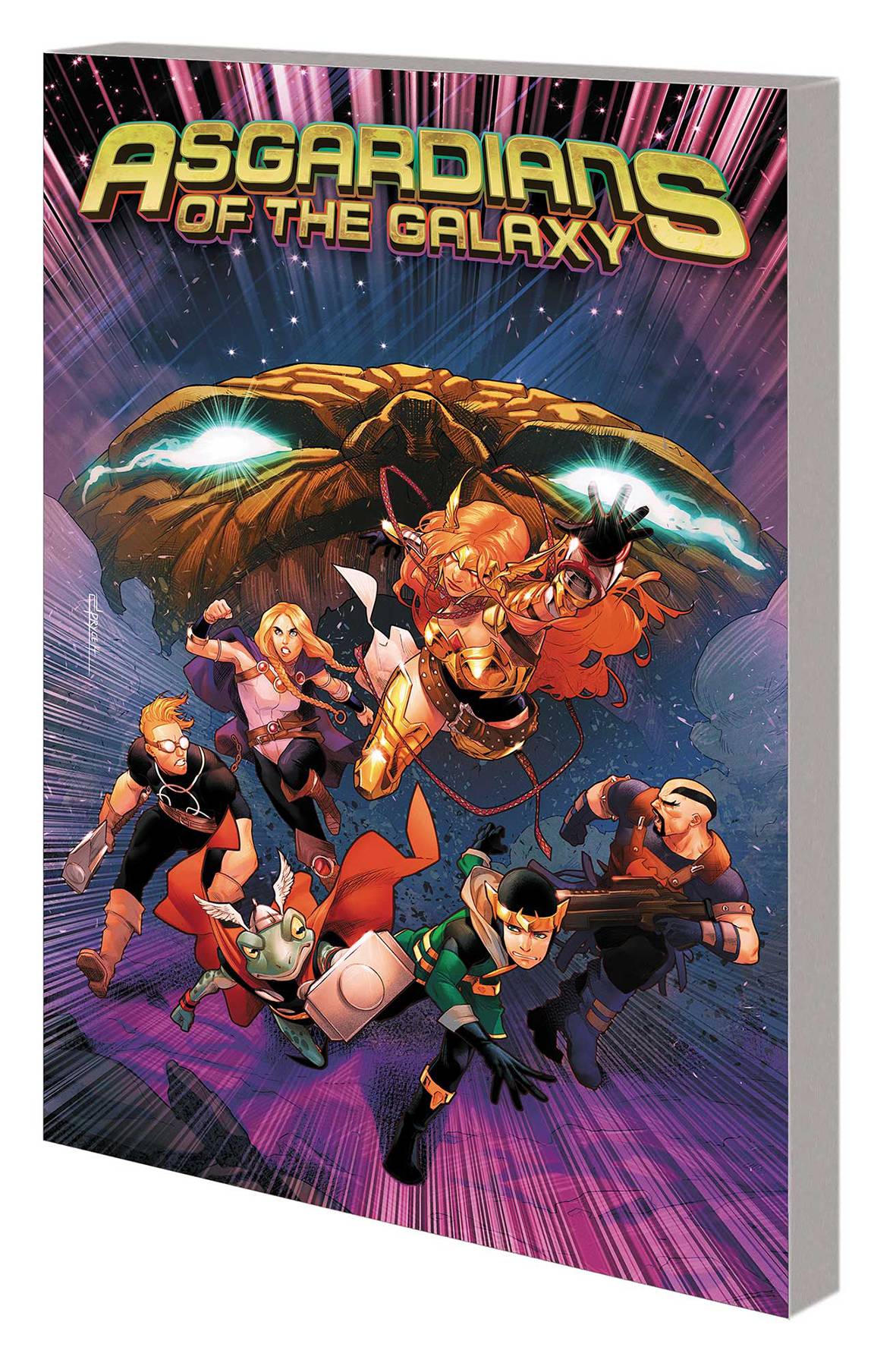 MARVEL PRH Graphic Novel Asgardians Of The Galaxy TP Vol 02 War Of Realms 9781302916923 MAY190961