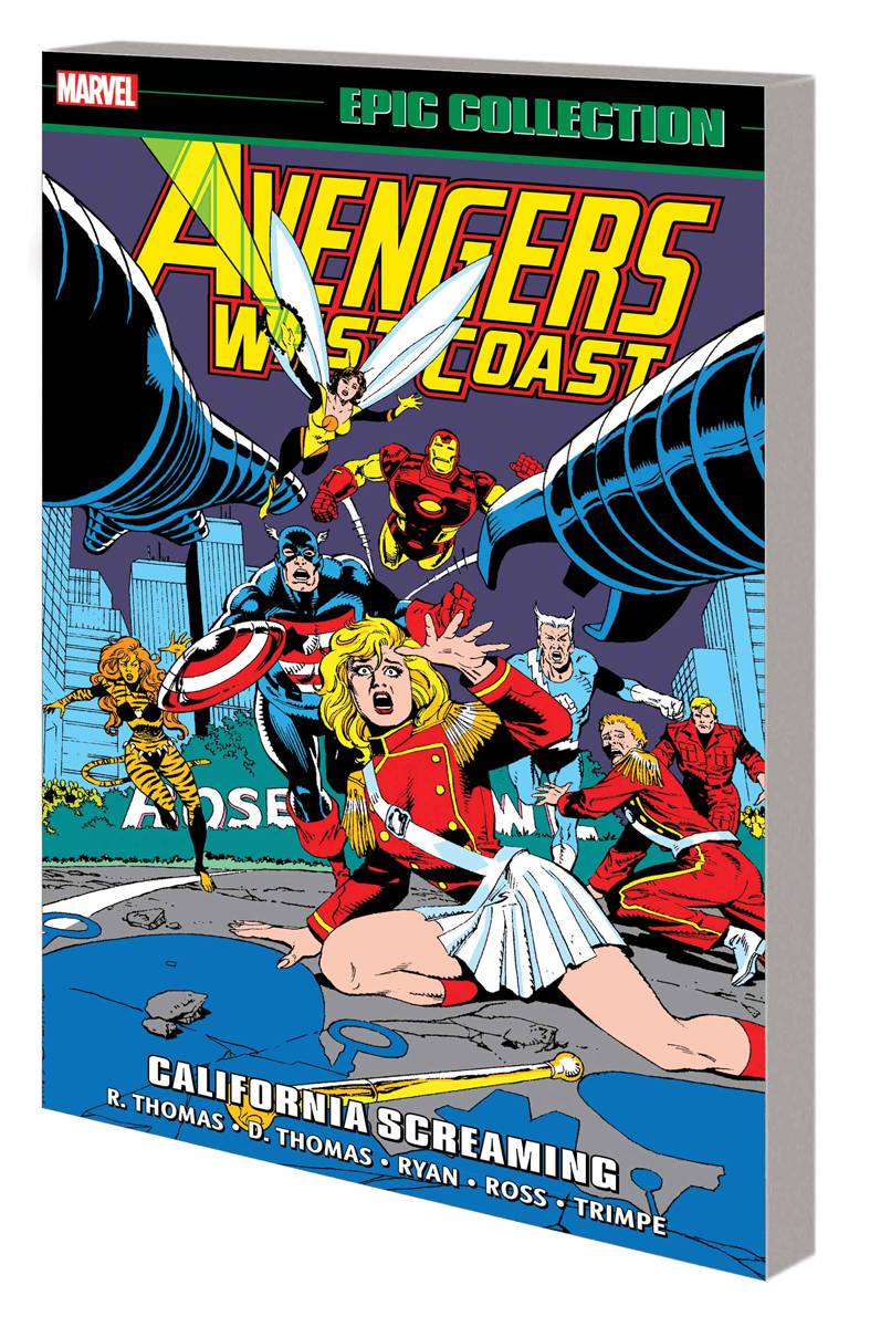 MARVEL PRH Graphic Novel Avengers West Coast Epic Collection TP California Screaming 9781302951016 JAN231026