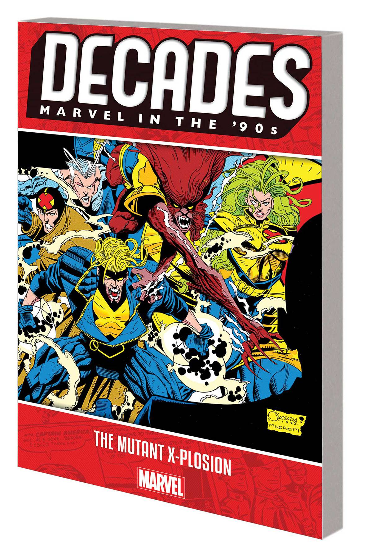 MARVEL PRH Graphic Novel Decades Marvel 90S TP Mutant X-Plosion 9781302917722 MAR191009