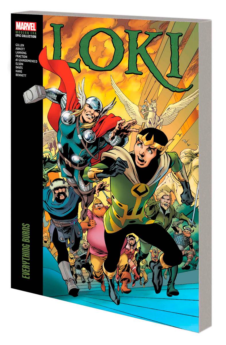 MARVEL PRH Graphic Novel Loki Modern Era Epic Collection TP Everything Burns 9781302952655 MAY231008