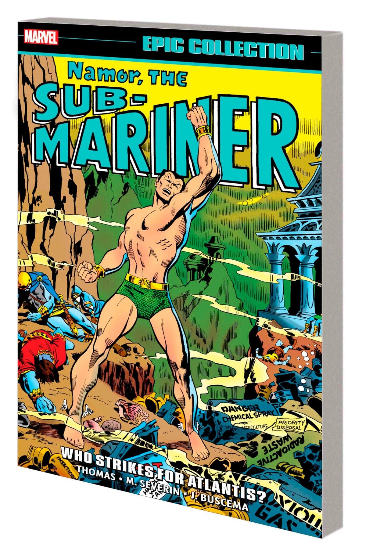 MARVEL PRH Graphic Novel Namor Sub-Mariner Epic Collect Who Strikes For Atlantis TP 9781302949747 NOV220880