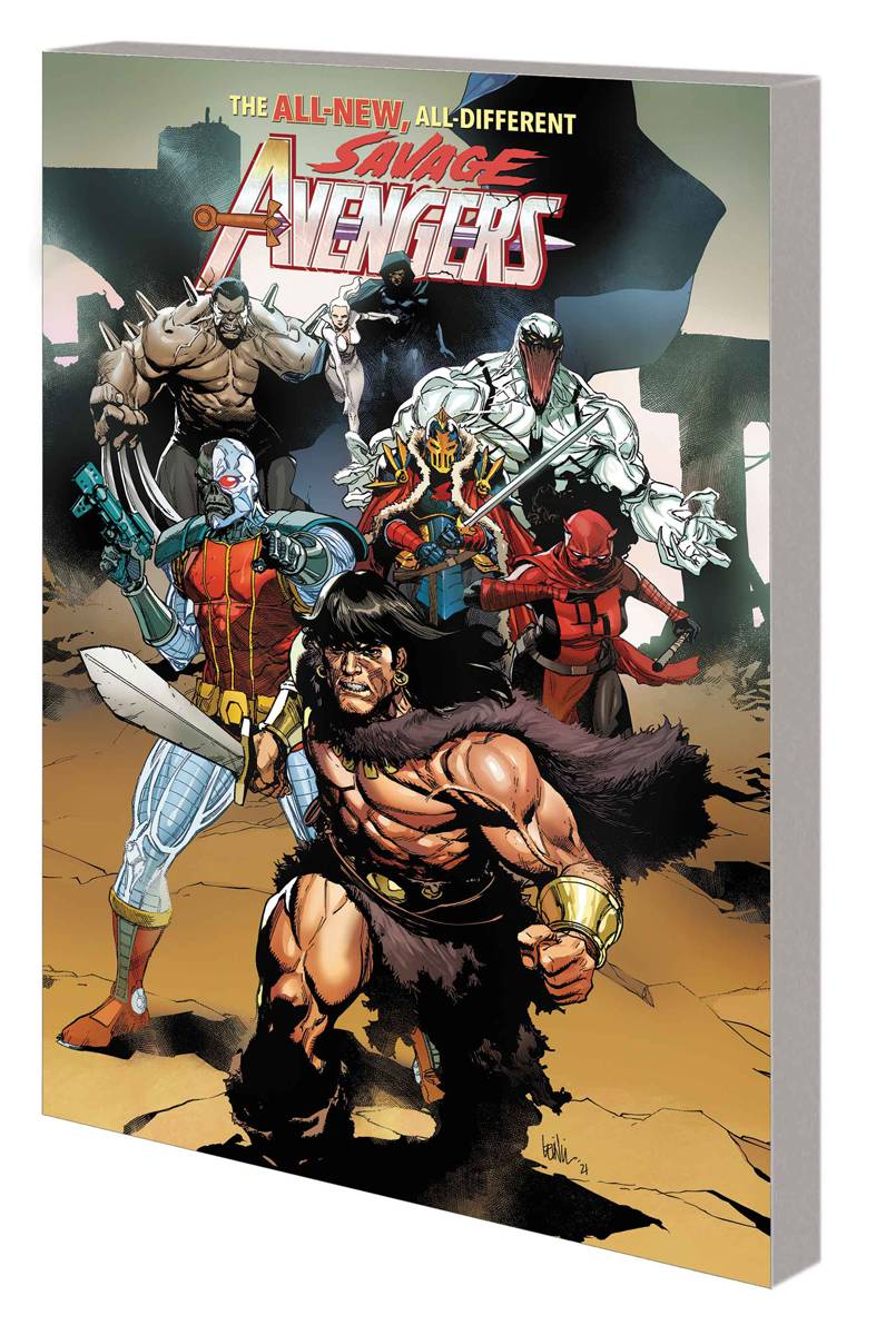 MARVEL PRH Graphic Novel Savage Avengers TP Vol 01 Time Is The Sharpest Edge 9781302945381 SEP221125