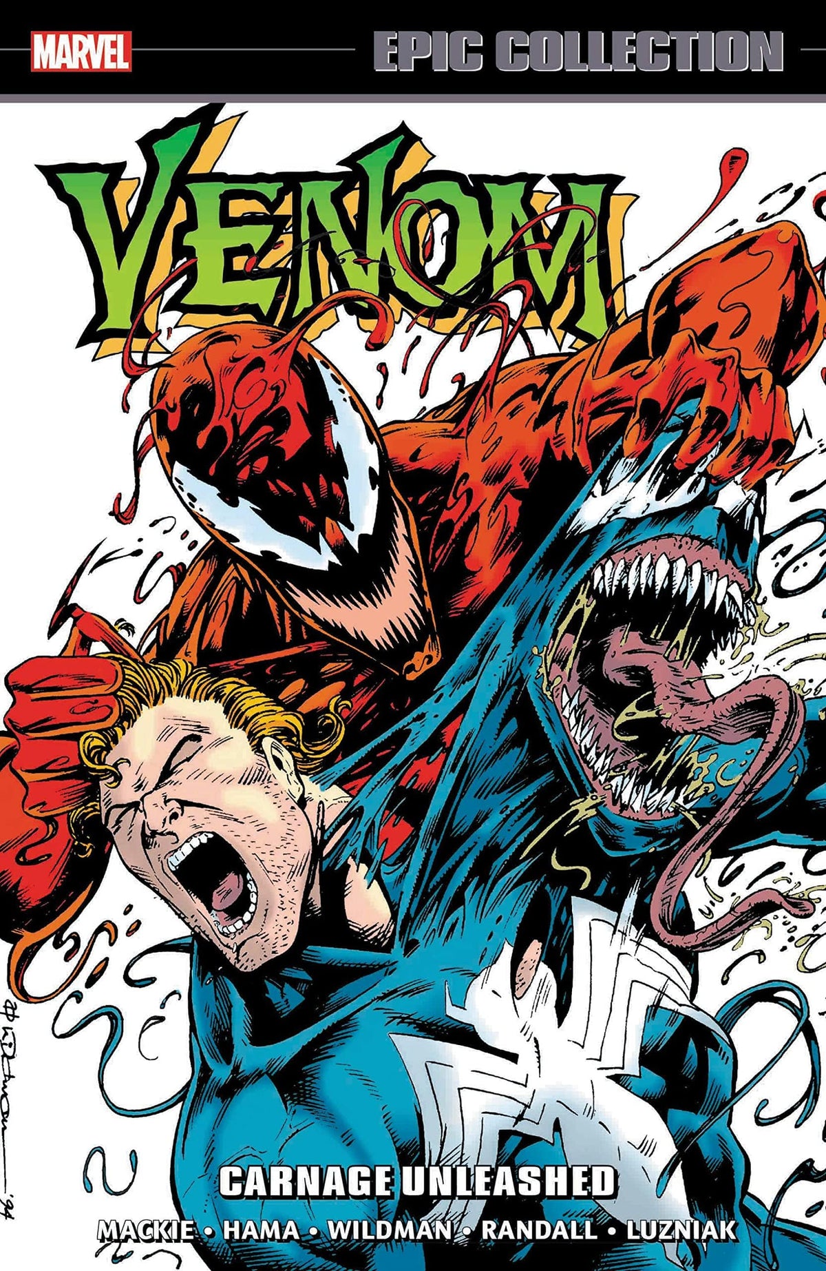 MARVEL PRH Graphic Novel Venom Epic Collection TP Carnage Unleashed 9781302948252 JUN221105