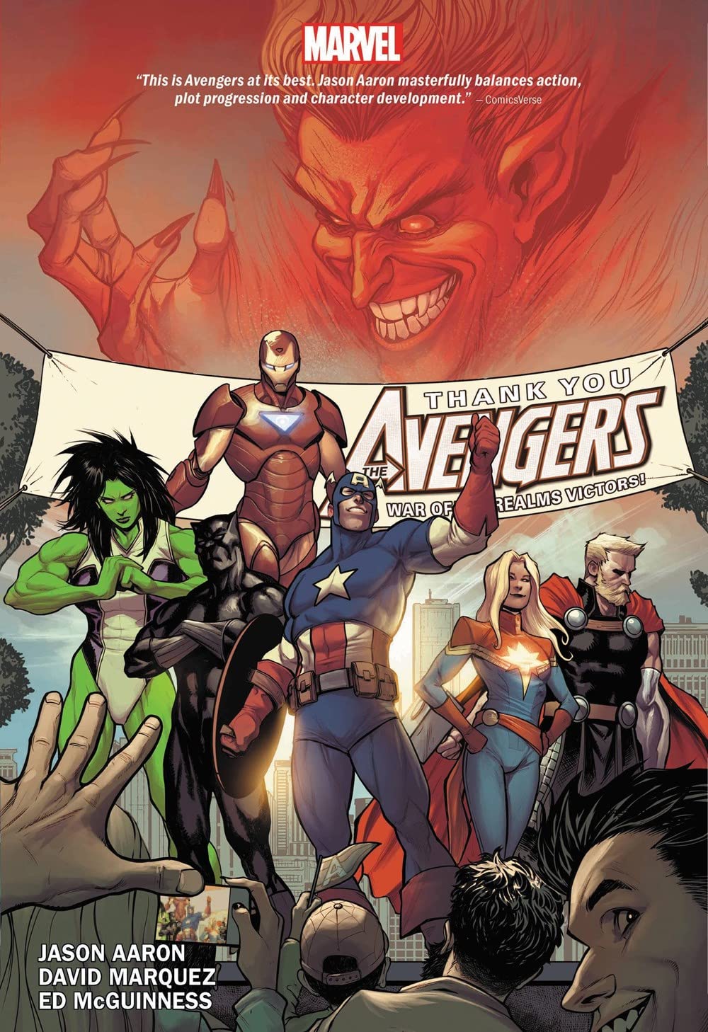 MARVEL PRH Graphic Novel Avengers By Jason Aaron HC Vol 02 9781302931797 JUN210827