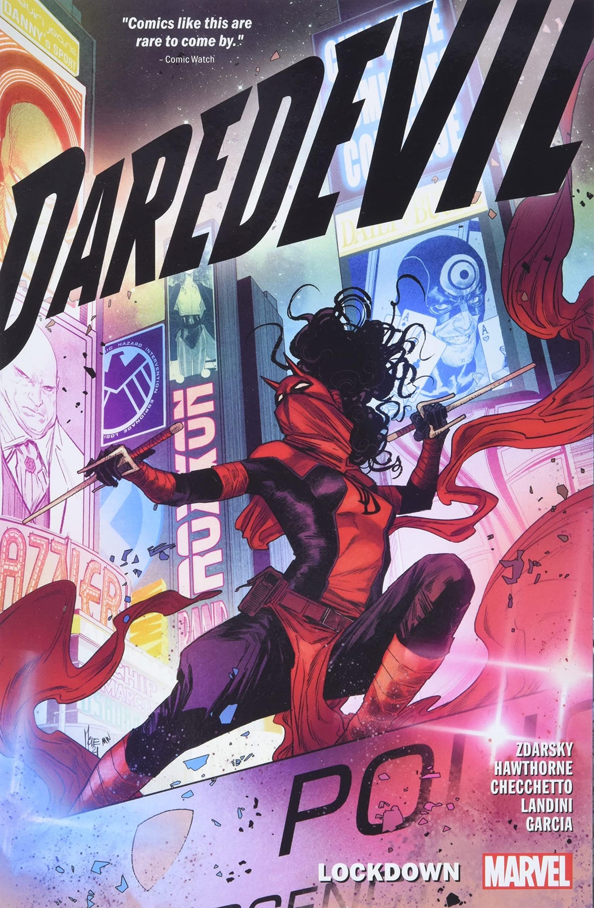 MARVEL PRH Graphic Novel Daredevil By Chip Zdarsky TP Vol 07 Lockdown 9781302926106 SEP211061